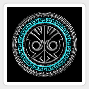 POLYNESIAN MASK 6 Sticker